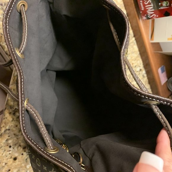 Used Authentic Louis Vuitton (cloth) purse - Picture 4 of 4